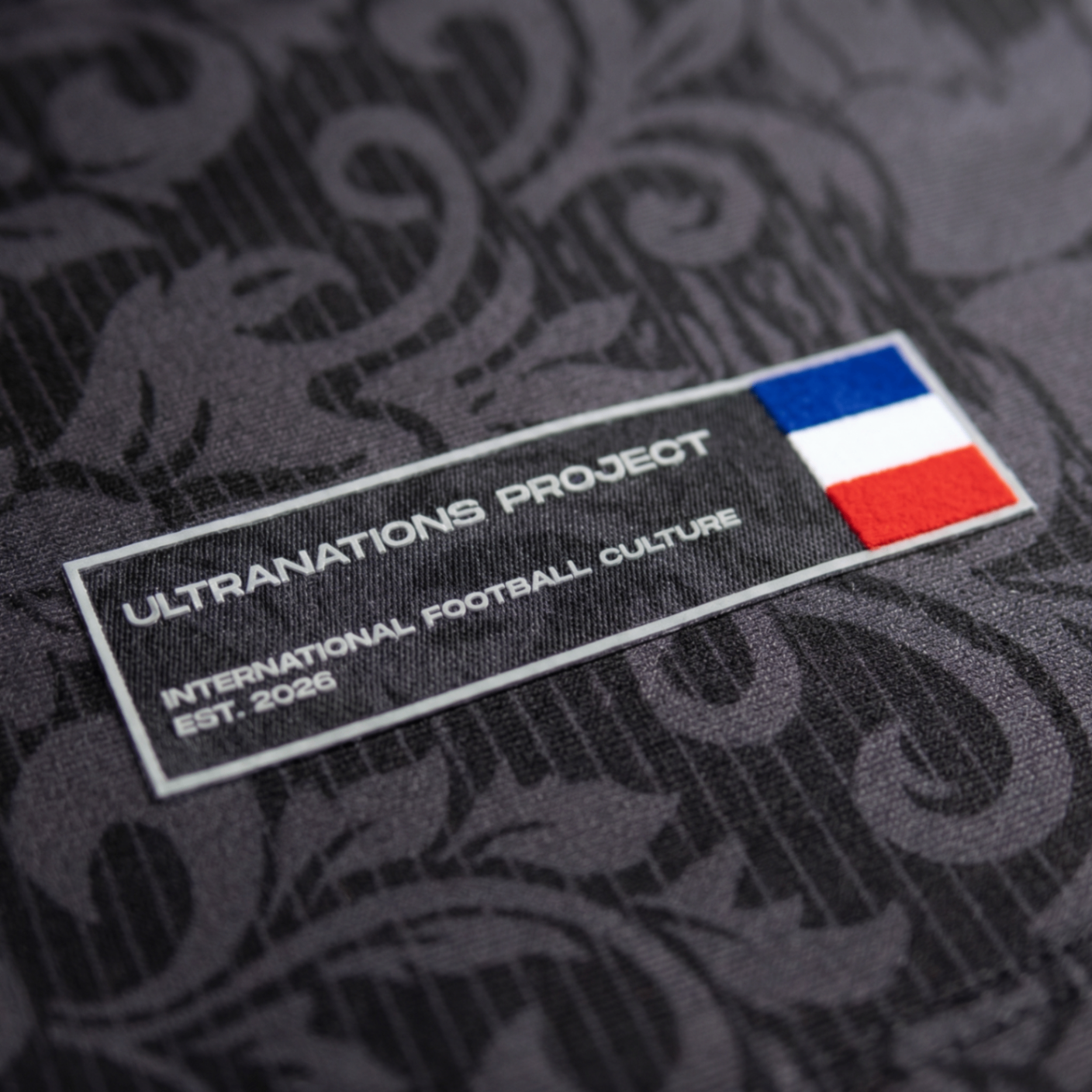Étiquette tissée Ultranations Project — International Football Culture